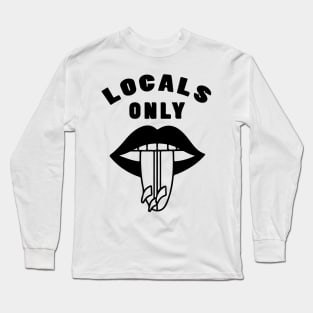 locals  smile only Long Sleeve T-Shirt